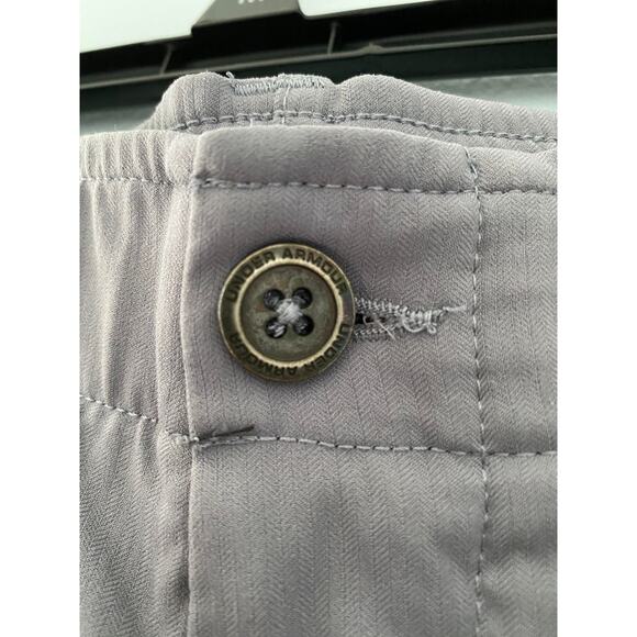 Mens Under Armour Golf Shorts Size 38 Dark Gray - Picture 5 of 5